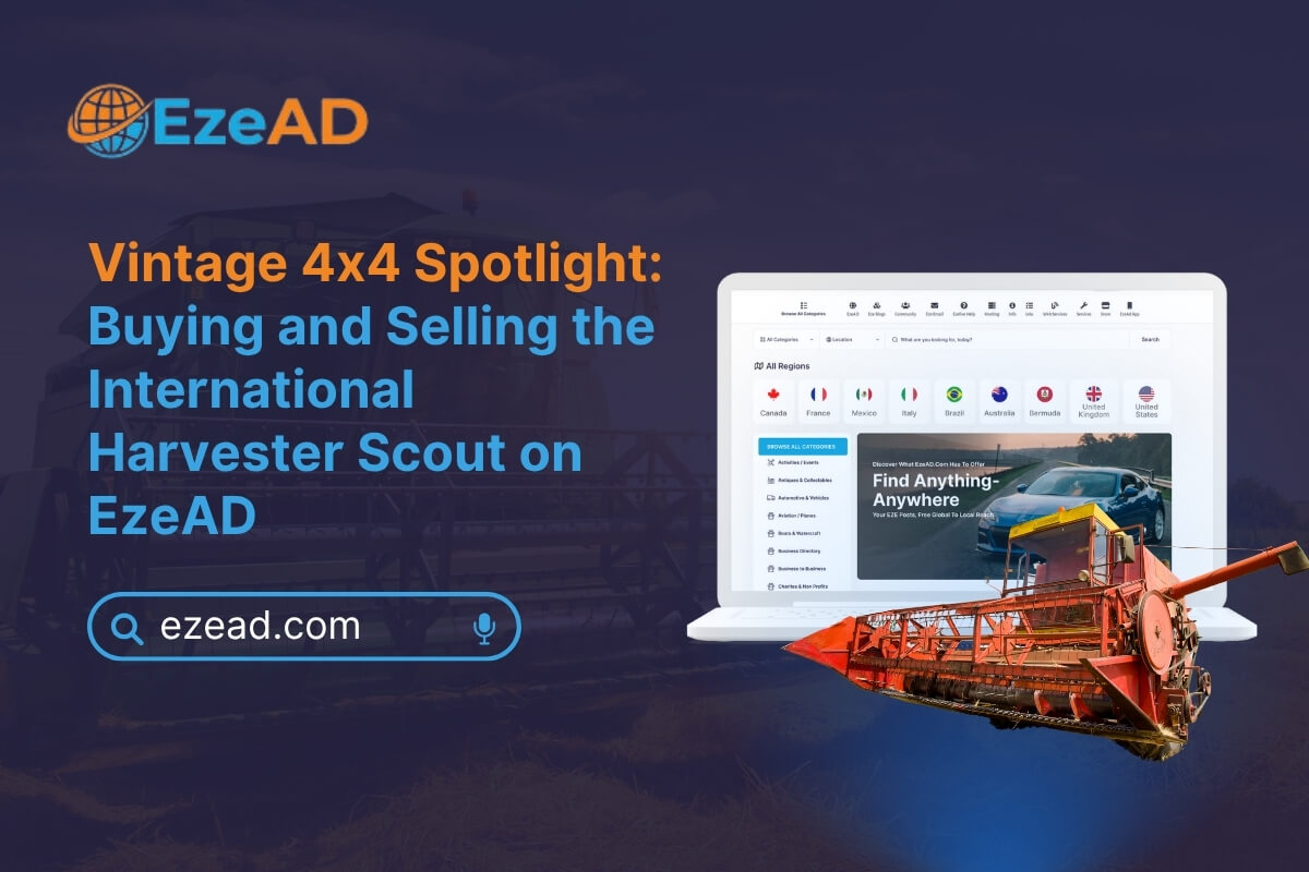 Vintage 4×4 Spotlight: Buying and Selling the International Harvester Scout