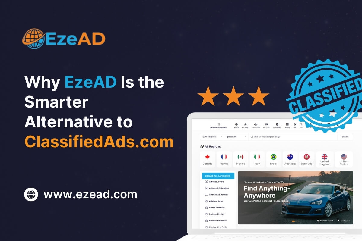 Why EzeAD Is the Smarter Alternative to ClassifiedAds.com